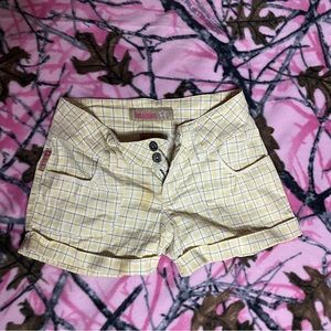 y2k mini shorts size 3/4